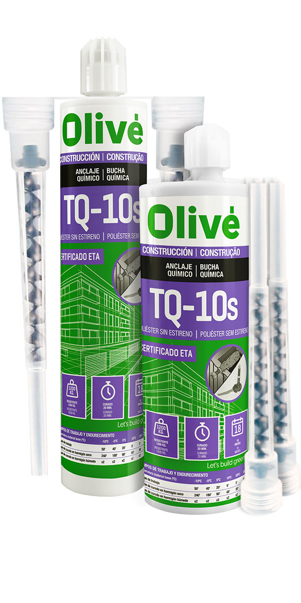 Anclaje químico Olivé TQ10s