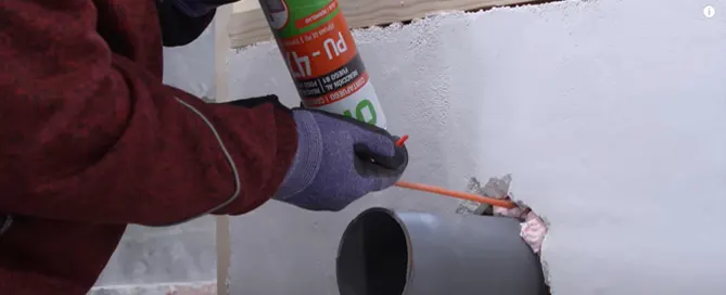Cómo aislar tubos en paredes y fachadas